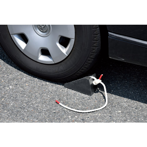 녹십자 타이어 스토퍼(반지 고정) 승용차용(2t차량) 블랙 타이어 스토퍼 4 로프 0.95m 부착 천연 고무제