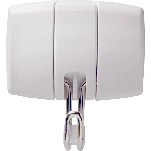 Green Cross Easy-to-attach Magnetic Hook, White, Load Capacity 14kg, MG-971W, 91 x 85mm, ABS Resin, Blister Pack, 313023, 1 pc