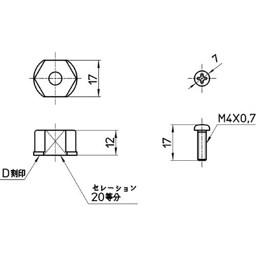 ＳＡＮＥＩ　アダプター　PR323-1S　1 個