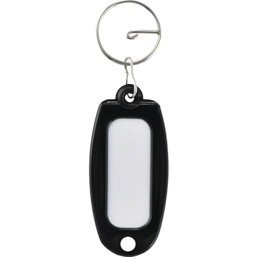 녹색 십자 키 홀더 명찰(하드 케이스 타입) 블랙 NF-BK 60×27mm 링 첨부 301011 1개