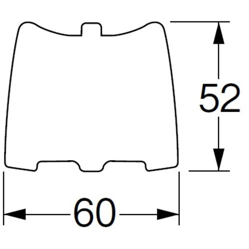 ＳＡＮＥＩ　クロスハンドル　PR210F-MW　1 個