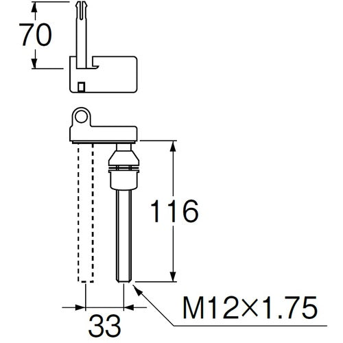 ＳＡＮＥＩ　便座取付具　PW902-33　1 個