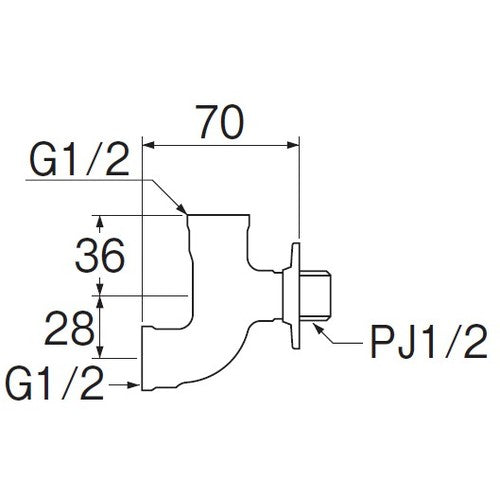 ＳＡＮＥＩ　二又ソケット　JB10A-13　1 個