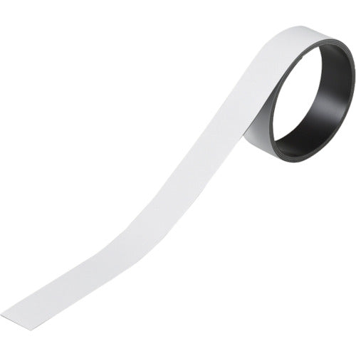 Green Cross Tape Color Magnet White Magne 20W 20mm width x 1m x 0.8mm Single-sided magnetic force 312031 1 piece