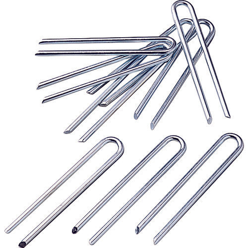 Green Cross Rope Fastener (U-shaped anchor) Rope Guide-150 Total length 150mm Set of 10 Steel 282030 1 set