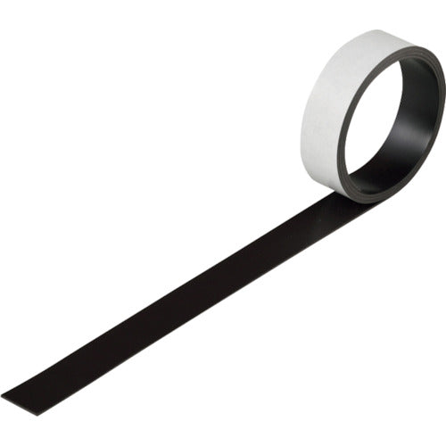 緑十字　粘着マグネット（強磁力タイプ）　マグネ２０Ｔ　２０ｍｍ幅×１ｍ×１．２ｍｍ　裏テープ付　312120　1 本