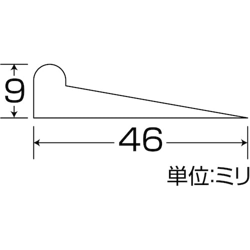 녹십자 가구 전도 방지판 KEQ-90 46×910mm 엘라스토머 수지 344002 1개