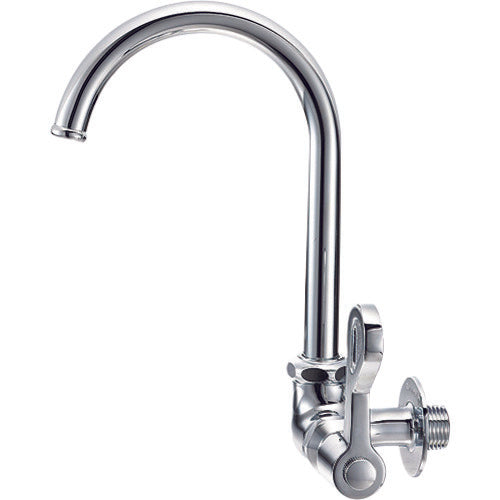 SANEI Horizontal Spiral Neck Flexible Faucet for Kitchen A2316-13 1 pc