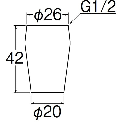 SANEI Rotating Hose Fitting PU86TF 1 pc