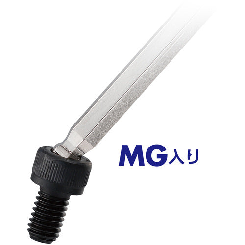 VESSEL Fully tightening ball point wrench (long type) (inch) 8300BP-LIN 3/8 8300BP-LIN-3/8 1 piece