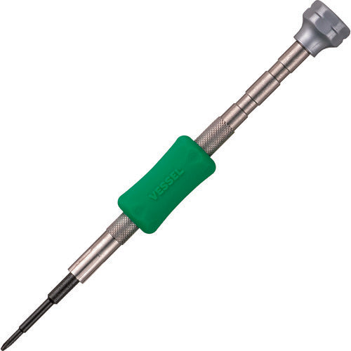 ＶＥＳＳＥＬ　精密マイクロスティックスドライバー　ＴＤ−５４　３ＵＬＲ−Ｆ　全長１０２ｍｍ　TD-54 3ULR-F　1 本