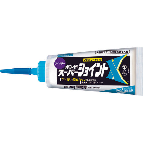 コニシ　建築用シーリング剤　ボンド　スーパージョイントＸ　アイボリー　５００ｇ　05754　1 個