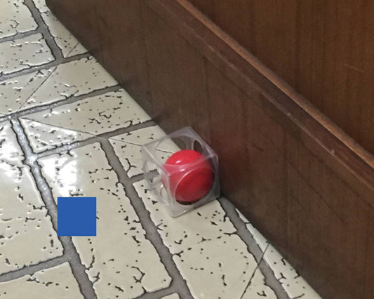 Sanyo Door Stopper Door Cube Blue