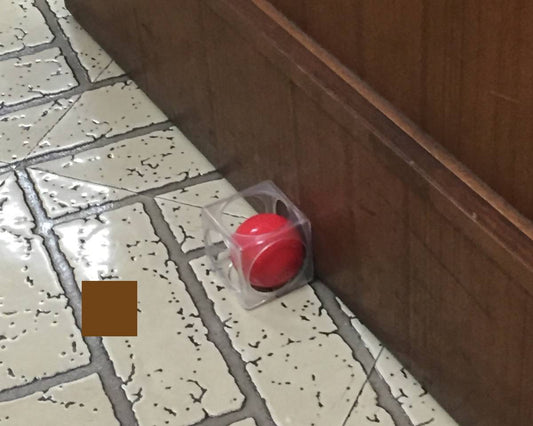 Sanyo Door Stopper Door Cube Brown