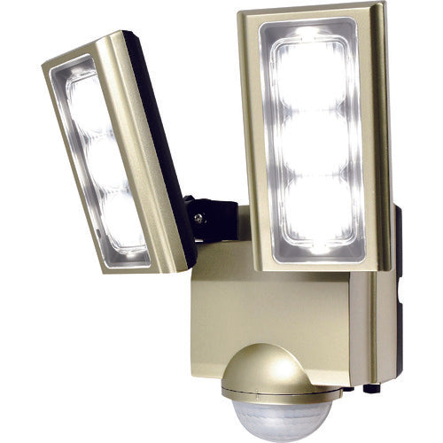 ELPA 방범용 센서 라이트 AC LED 센서 라이트 2등 ESL-ST1202AC 1대