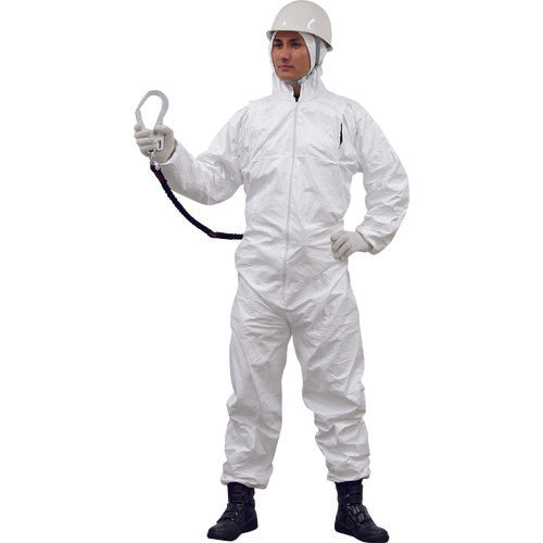 アゼアス　タイベック（Ｒ）製　６０１５　墜落制止用器具対応ツナギ服　ＸＬ　6015-XL　1 着