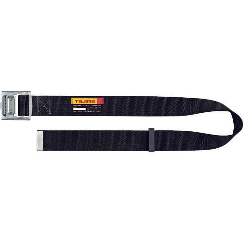 타지마 몸통 벨트 스틸 원 핑거 버클 블랙 S 사이즈 BSS110-BK 1 개