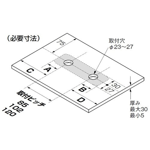 ＳＡＮＥＩ　サーモデッキシャワー混合栓　SK7810-S9L20　1 個