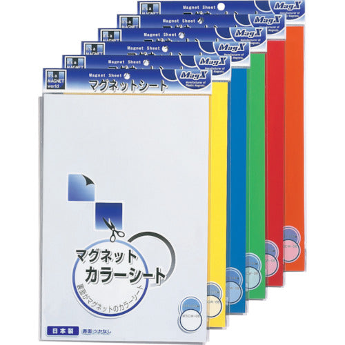 Mag-X Color Sheet Large Blue MSCW-08B 1 sheet