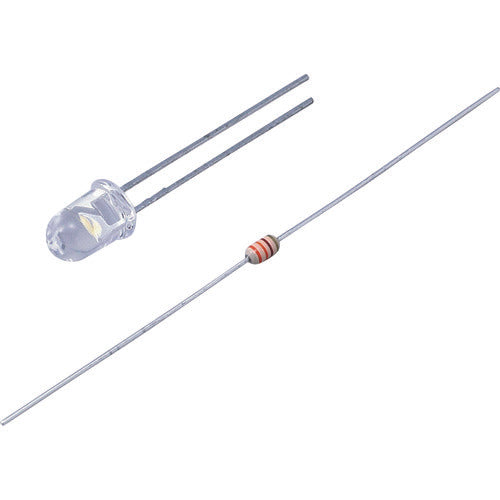 ELPA LED 5MM white HK-LED5H(W) 1 piece