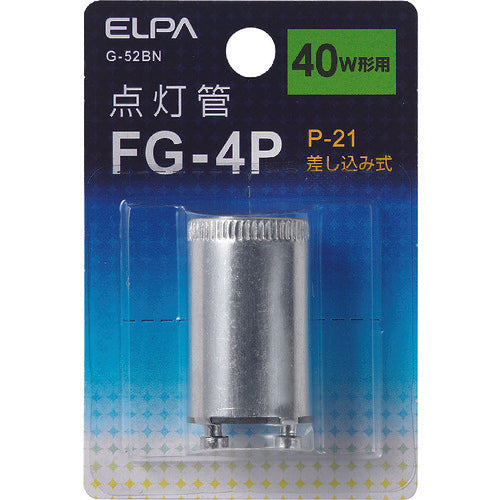 ＥＬＰＡ　点灯管ＦＧ−４Ｐ　G-52BN　1 PK