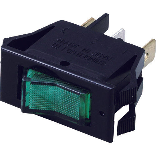 ELPA Illuminated Switch Green HK-PSL01H(G) 1 pc