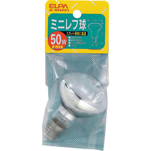 ＥＬＰＡ　ミニレフ球５０Ｗ　G-92H　1 個