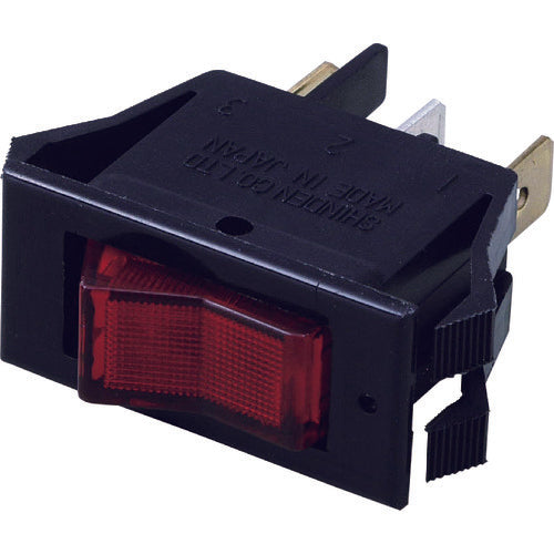 ELPA Illuminated Switch Red HK-PSL01H(R) 1 pc