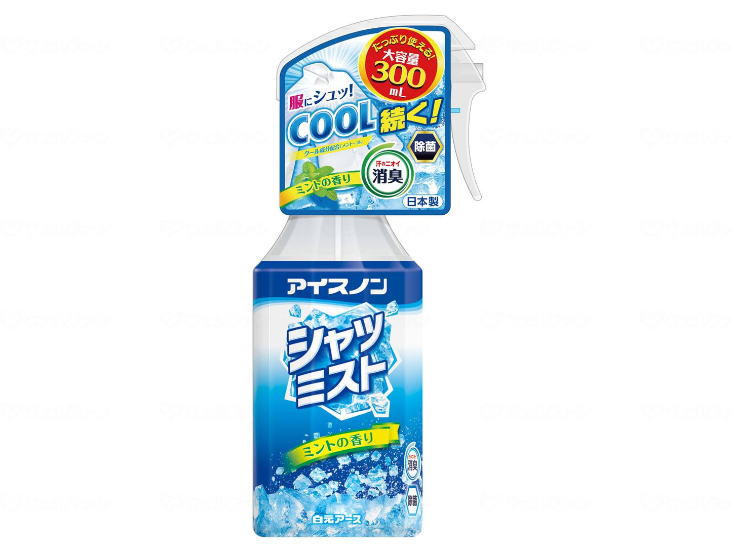 Hakugen Earth Icenon Chat Mist Mint Scent Large Capacity Case 300ml