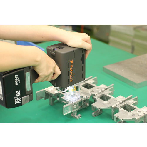 トーチョーマーキン　刻印機　Ｐａｔｍａｒｋ−ｍｉｎｉ　バッテリーセット　オレンジ　PM-MINI-BA-OR　1 式