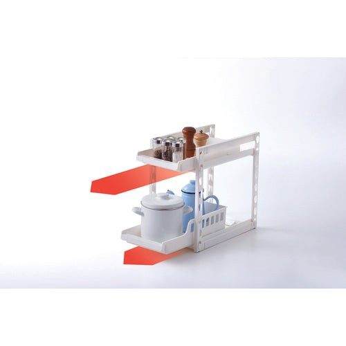 TENMA Fabier 2 Sliding 2-tier rack (250 shallow and deep) 110010766 1 unit