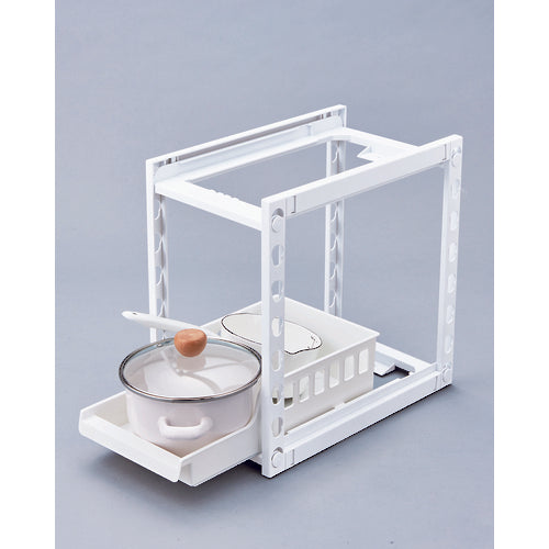 TENMA Fabier 2 Sliding 2-tier rack (250 shallow and deep) 110010766 1 unit