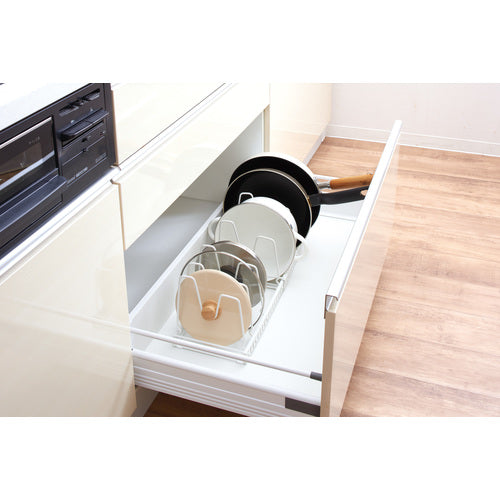 ＴＥＮＭＡ　ＦＶ伸縮式フライパン＆鍋ブタスタンド　811000648　1 個