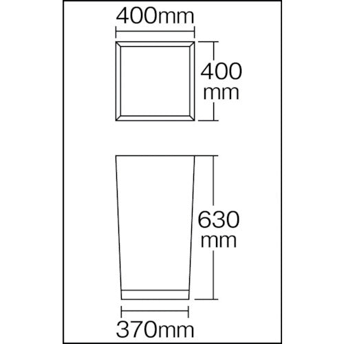 コンドル　屋外用ゴミ箱　パークワイヤーネット（折りたたみ式）　８０Ｌ　白　YD-67L-IJ　1 台