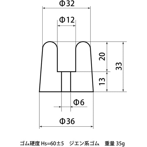 ＷＡＫＩ　当リブロック　ＮＯ１０　３３Ｘ３５　ATB NO10　1 個