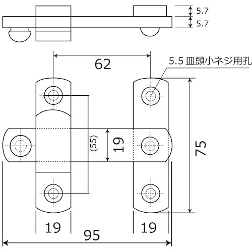 ＷＡＫＩ　ユニクロ強力打掛　ＢＫ−３２４　ダイ　９０　BK-324　1 個