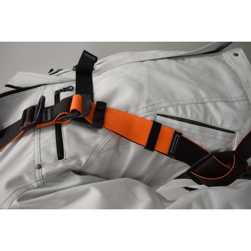 TRUSCO Full Harness Elastic Lanyard Set of 2 Size L TFHWR-L 1 Piece