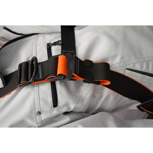 TRUSCO Full Harness Elastic Lanyard Set of 2 Size L TFHWR-L 1 Piece
