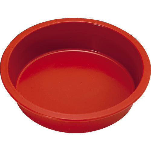 TRUSCO [Sold out and discontinued] Silicone tray, round type, inner diameter 104Φ x H29 SLTC-10429 1 piece