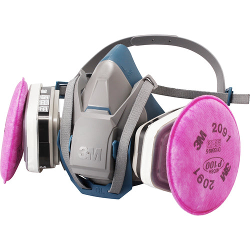 3M Gas Mask Facepiece 6500QL S Size Dust Mask (Category 2-3) 6500QLS CL2-3 1 pc