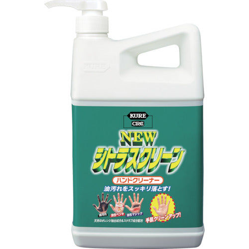 ＫＵＲＥ　ハンドソープ　ニュー　シトラスクリーン　ハンドクリーナー　１．９Ｌ　NO2283　1 本