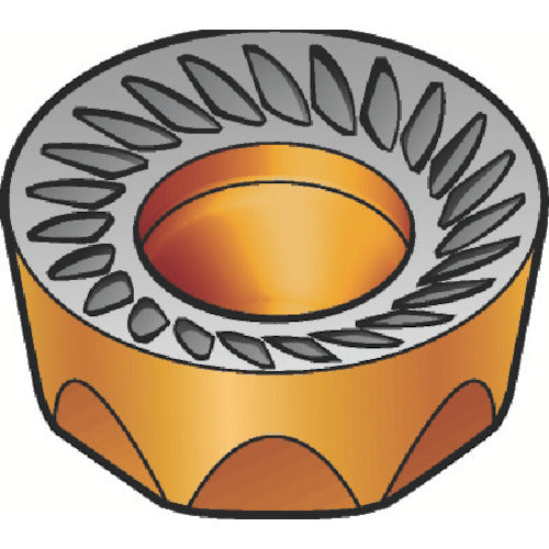 サンドビック　コロミル２００　フライス加工用チップ（３５０）　２０４０　RCKT 20 06 MO-MM　10 個