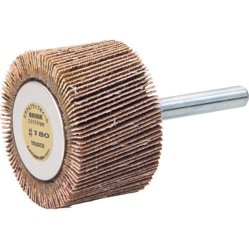 TRUSCO Miracle Flap Wheel Outer Diameter 40 x Thickness 25 x Shaft 6 5 Pieces #180 180# MR4025 1 Box