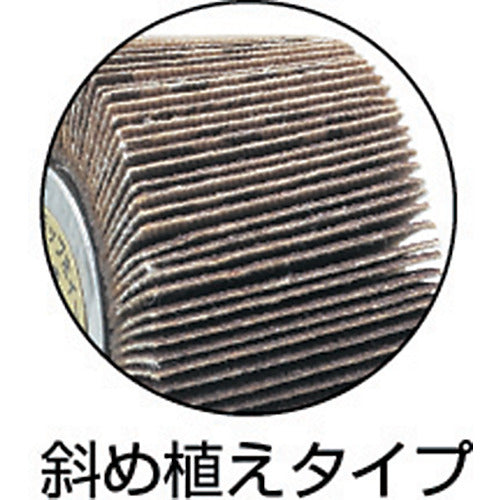 TRUSCO Miracle Flap Wheel Outer Diameter 40 x Thickness 25 x Shaft 6 5 Pieces #180 180# MR4025 1 Box