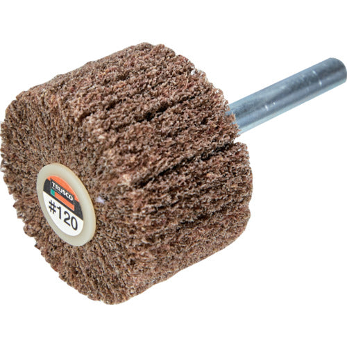 TRUSCO Nylon Shaft Wheel Outer Diameter 40 x Thickness 25 x Shaft 6 120# (5 pieces) UFN425-120 1 box