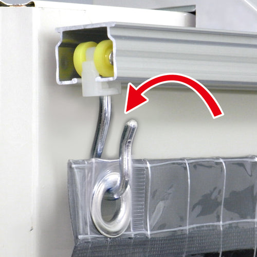 ＨＩＮＡＫＡ　スチール棚用防塵シートセット　KLX5515-120　1 Ｓ