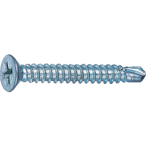 TRUSCO Drill Screws for Hardware and Sashes, Unichrome, M4 x 25, 55 Pieces, FJ-25 1 PK