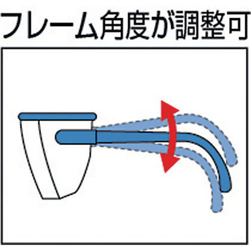 TRUSCO 일안형 안전 글라스 클리어 GS-71 1개