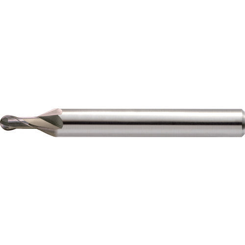 Union Tool HMG Coated 2-Blade High Hardness Material Machining Ball R2 x Blade Length 6 x Total Length 50 x Shank Diameter 6 HGB2040-0600 1 Piece