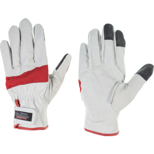 Penguin Ace Pigskin Gloves Rescue Force Red LL RF-1 RED LL 1 pair
